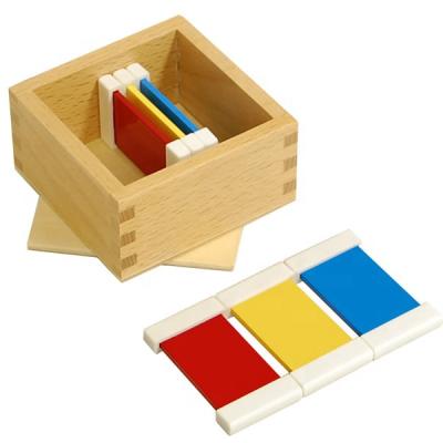 China Teaching Children Wooden Educational Toys For Montessori Color Material Sensory Tablets for sale