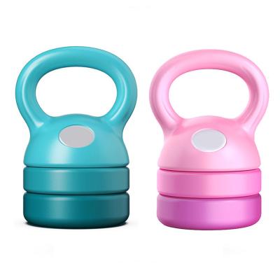 China Universal Adjustable Kettlebells Set Women Men Weights Adjustable 5lbs 8lbs 9lbs 12lbs Gym Dumbbells Workout Fitness Exercise for sale