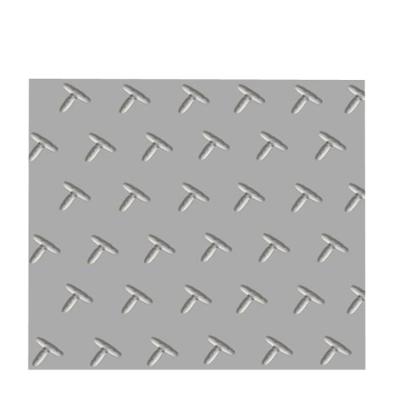 China Construction Decoration Stainless Steel Sheet Hot Rolled Checkered Mirror Finished Corrugated Stainless Steel Sheet 201 304 316 for sale