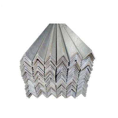 China Building Construction China Factory 201 304 75x75mm 100x100mm Hot Rolled Stainless Steel Slotted Angle for sale