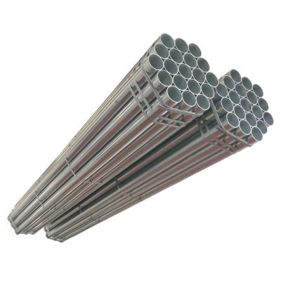 China Structure Pipe Pre Galvanized Carbon Welded Round Steel Tubes BS EN39 Steel Pipe for sale