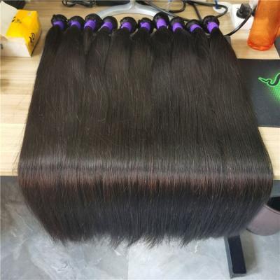 China Free Sample Silky Straight Silky Straight Brazilian Virgin Hair Raw Wave Hair Cuticle Aligned Hair Bundles With Closure for sale