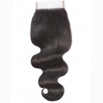 China Swiss Virgin Cambodian Human Hair Lace Closure Bleached Knots Headband 2x6 5x5 13x4 13x6 6x6 7x7 360 Yaki Bonroy 4x4 Top Lace Closure for sale