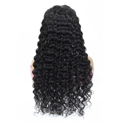 China Unprocessed Brazilian Virgin Hair Water Wave 100% Raw Water Wave Cuticle Aligned Wig for sale