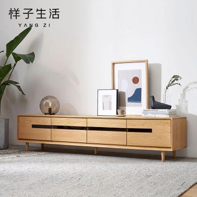 China Eco-Friendly You Living Gentleman Series Modern Rum Oak Furniture TV Cabinet for sale