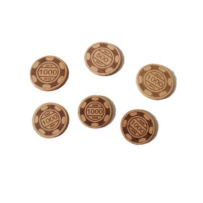 China Party Wholesale Laser Cutting Utility Wood Crafts Good Value Beech Wood Carving Disc for sale