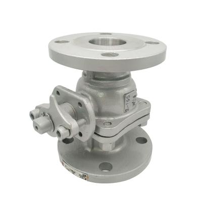 China A216 General Wcb Floating Full Port Flanged 2PC Ball Valve for sale