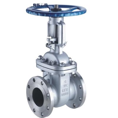 China General Non-Rising Stem Stainless Steel End Flanged Gate Valve for sale