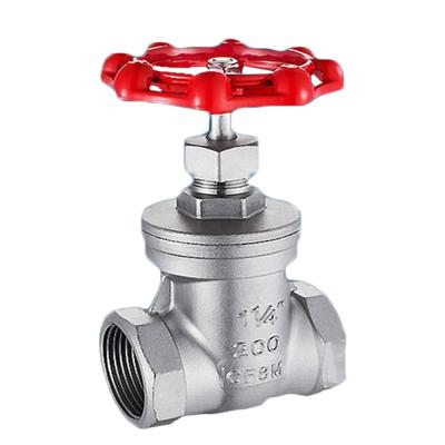 China General ANSI Stainless Steel 304 Female Threaded Gate Valve for sale