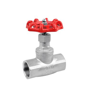 China General American Style Globe Valve With Red Wheel Handle for sale