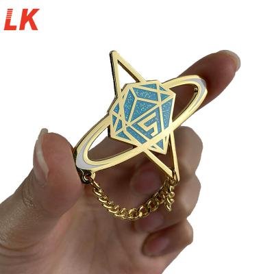 China Cute fashion Korean pearl accessories europe girl goods kpop merch chargers enamel pin brooches for women for sale