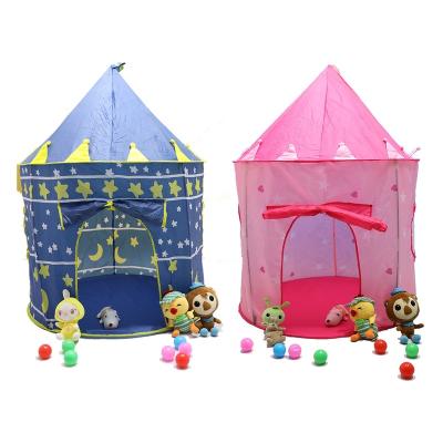 China Wholesale Children Small Foldable Soft Kid Teepee Castle Indoor Outdoor Room Toy Tent For Kids Play for sale