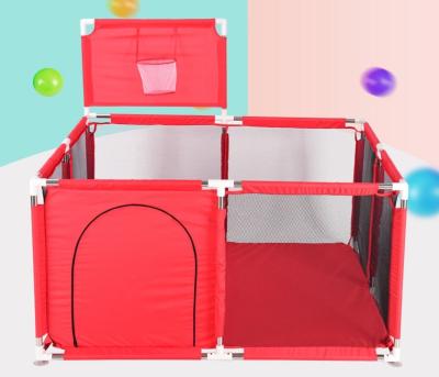 China Playpen For Baby Products Easy Online Square Shape Assembly Baby Indoor Folding Safety Slide for sale