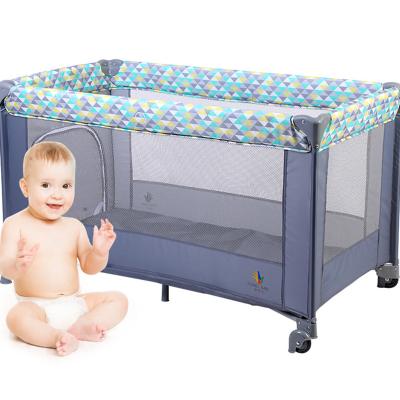 China Modern Portable Folding Baby Nursery Center Playard Playard For Kids Travel for sale