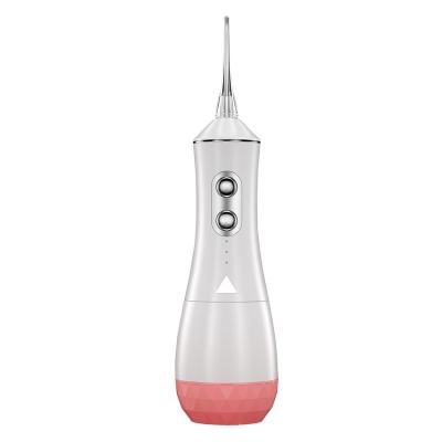 China RV Ipx7 Electric Dental Oral Irrigators Teeth Cleaner Water Flosser 2021 Travel 4 in 1 Soft Waterproof White USB for sale