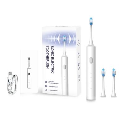 China US Dupont Bristles & Food Grade PP FCC Approved Oral Care Factory USB Rechargeable Powered Vibrate Automatic Sonic Electric Toothbrush for sale