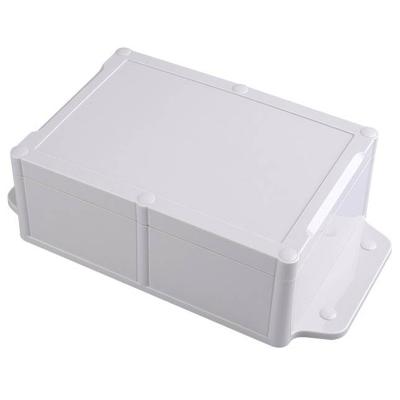 China Waterproof Plastic Electronic Device Vange Clear Cover ABS Housing Case Enclosure IP68 Power Supply Project Box 260*143*75mm for sale