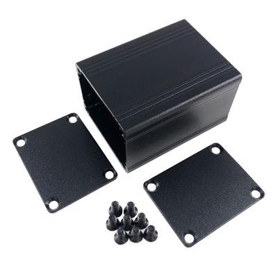 China Aluminum box extrusion electronic appliance vange junction enclosure for battery outlet box 39*30*50mm for sale