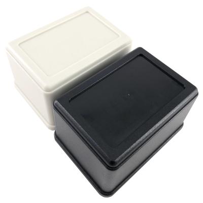 China Electronic Device Vange Black Small Desktop Project Box ABS Plastic Instrument Enclosure For PCB 70*50*40mm for sale