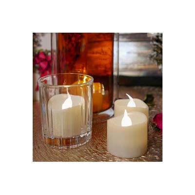 China Smokeless Electronic Birthdays LED Candle with Warm White Flashing Light for Christmas Birthday Festivals Decoration for sale