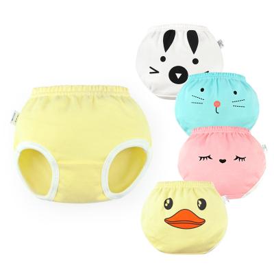 China Breathable Boy Girl Infant Underwear Shorts Newborn Fashion Cartoon Cotton Briefs Comfortable Soft Cute 100% Baby Panties Wholesale for sale