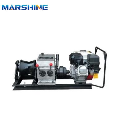 China Gasoline Underground Cable Winch Puller Electrical Wire Pulling Machine for sale