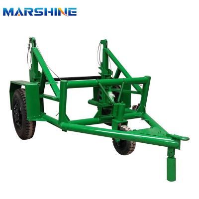 China Power Construction Reel Cable Drum Trailer Tool Equipment ROHS Certificated for sale