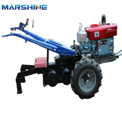 China Explosion-Proof Diesel Engine Double Drum Hand Tractor Winch Walking Tractor Machine for sale