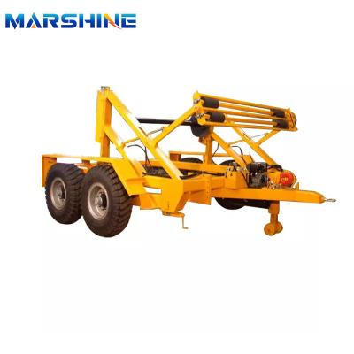 China Power Construction Hydraulic Cable Drum Trailers With Max Reel Diameter 3200mm for sale