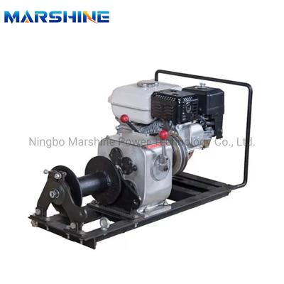 China 50KN Diesel Cable Pulling Winch ATV For Electric Hauling Conductor for sale