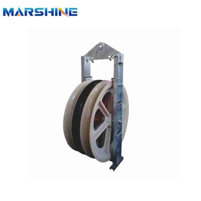 China OEM transmission Conductor Pulley Fiber Optic Stringing Blocks for sale