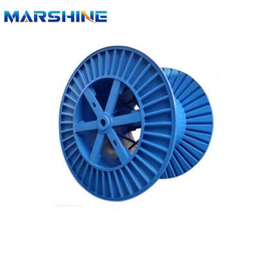 China Galvanized Steel Cable Drum Reel with Corrugated Design for sale