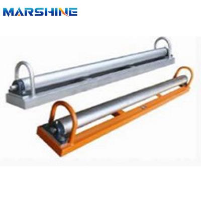 China Straight Heavy Duty Cable Rollers Ziehen Sie das Tray mit einer Längenwalze ab zu verkaufen