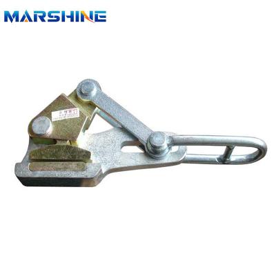 China Wire Rope Pulling Gripper Earth Wire Self-Gripping Clamps  With Gloden Finish for sale