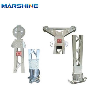 China Aluminum Alloy Lattice Gin Pole Hardware For Tower Erection for sale