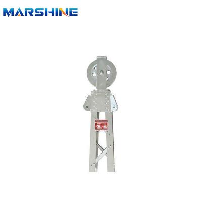 China Aluminum Antenna Tower Gin Pole Erection Tool For Transmission Line Construction for sale