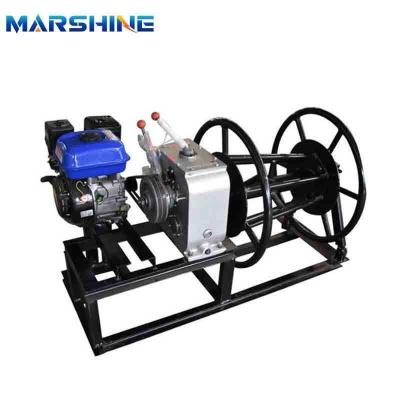 China 7kw Cable Take Up Machine pulling winch For Electric Power Construction for sale