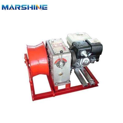 China Fire/Flame Retardant Gasoline Engine Take-Up Winch Machine With Customized Options for sale