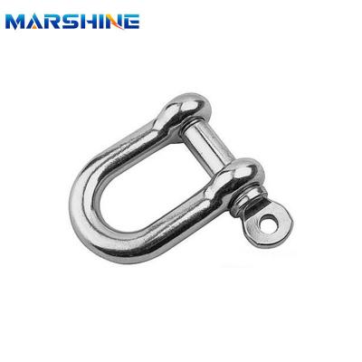 China Female Cable Joint U Shape Shackle Stainless Steel D Shackle For Stringing Equipment for sale