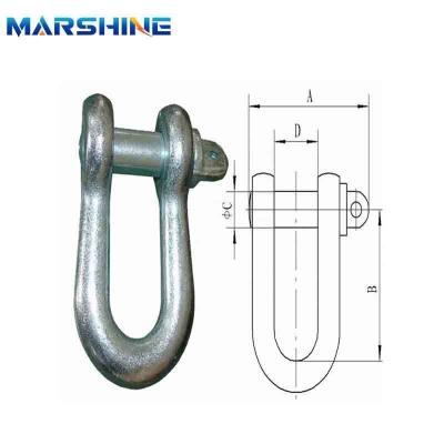 China Luftkabel aus Edelstahl D-Fessel Schwerlast 5 mm zu verkaufen