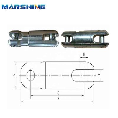 China Aluminium SLX Connect trekdraad touw kabel draaiende gewricht Te koop