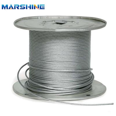 China Hot DIP Galvanized Steel Wire Rope For Suspended Lifting Platform for sale