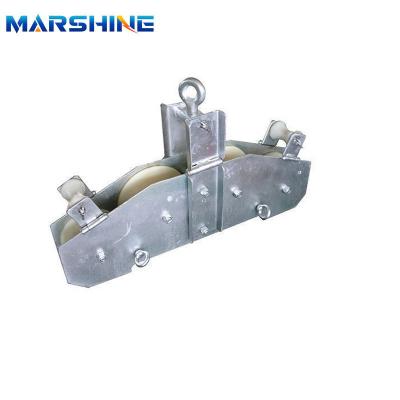 China Quad Cable Pulley Blocks For Cable Pulling And Stringing Of Opgw Fiber Optical Cables for sale