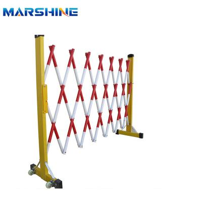 China Road Isolation Retractable Fence With 0.3-3.2m Width Adjustable Flexible Barrier Security for sale