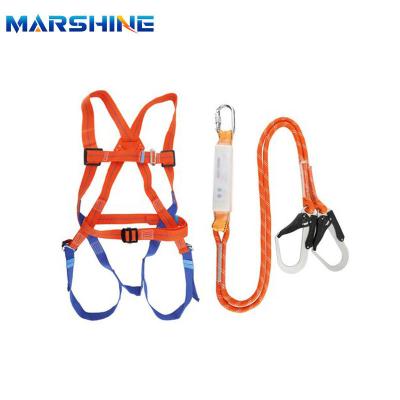 China Red Color Safety Harness With High Strength Wire Material For Construction Work for sale