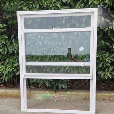 China Sliding Grille Design Thermal Break With Aluminum Insect Screen Double Hung Window Single Hung Window for sale