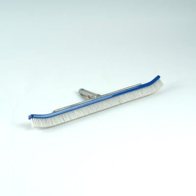 China Heavy Duty Clean Pool Metal Back Wall Pool Wall Cleaning Brush 24