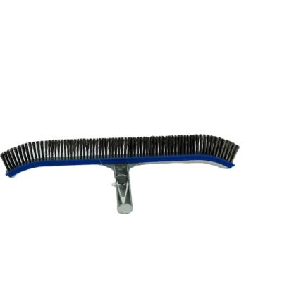 China Clean Pool Accessories Equipment Swimming Pool Swimming Cleaning Steel Brush 18