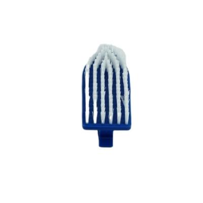 China Abs+PP Swimming Pool Cleaning Brush Head Finger Pool Brush Clean Manual Swimming Corner Head for sale