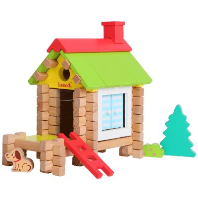 China DIY Play Cabin 2019 New Toys High Wooden House Toy for sale